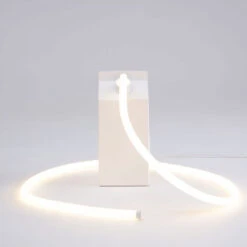 Milk Glow LED Lamp By Seletti 5 Milk Glow LED Lamp By Seletti -Home Decorate Shop 15351 milk zambelli 1 1