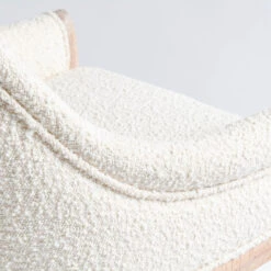 Adele Counter Stool In Ivory Boucle -Home Decorate Shop AdeleCounterStoolInIvoryBoucle.09