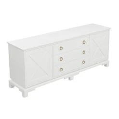 Custom Aerin Credenza -Home Decorate Shop AerinCredenzaMatrix.CirrusWhite.03 840f8384 10a7 4ebe a846 789429583e83
