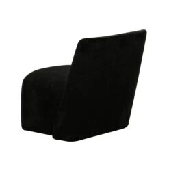 After Midnight Accent Chair In Black Hide -Home Decorate Shop After Midnight Chair.03