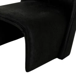 After Midnight Accent Chair In Black Hide -Home Decorate Shop After Midnight Chair.04