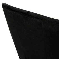 After Midnight Accent Chair In Black Hide -Home Decorate Shop After Midnight Chair.05