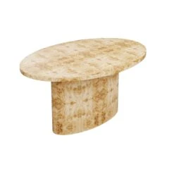 Custom Alesi Dining Table -Home Decorate Shop AlesiDiningTable.GoldenPecanMappaBurl.03 da630fdb d1e9 4d9d 90c5 0550246d2304