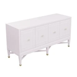 Custom Ariel Credenza -Home Decorate Shop ArielCredenzainBalletPinkLacquer.03
