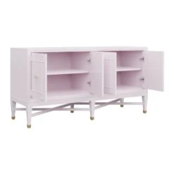 Custom Ariel Credenza -Home Decorate Shop ArielCredenzainBalletPinkLacquer.04