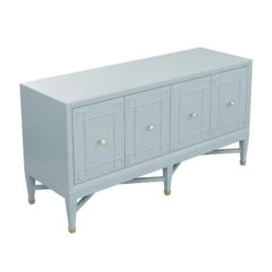 Custom Ariel Credenza -Home Decorate Shop ArielCredenzainCitationBlueLacquer.03