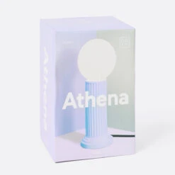 Athena Lamp Base In Lilac -Home Decorate Shop AthenaLampinLilac.04