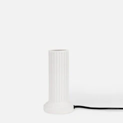 Athena Lamp Base In White -Home Decorate Shop AthenaLampinWhite.03