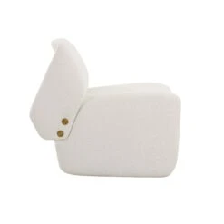 Bar Back Accent Chair In Ivory -Home Decorate Shop BarBackAccentChairinIvory.03