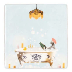 Bathing Time Tile