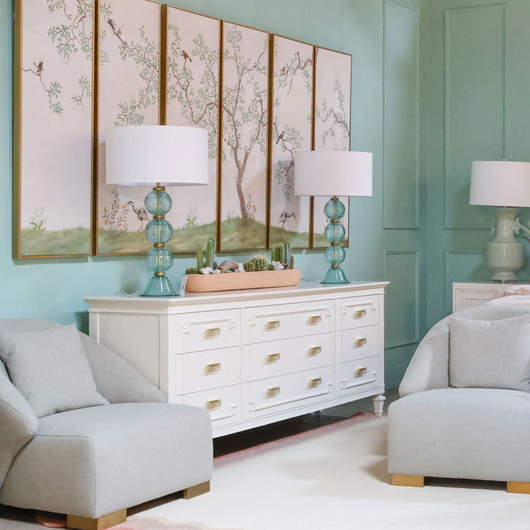 Essex Lamp In Blue 3 Essex Lamp In Blue - Image 3