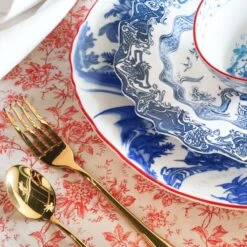 Blue Chinoiserie Dinner Plate By Seletti -Home Decorate Shop BlueChinoiserieDinnerPlatebySeletti.05