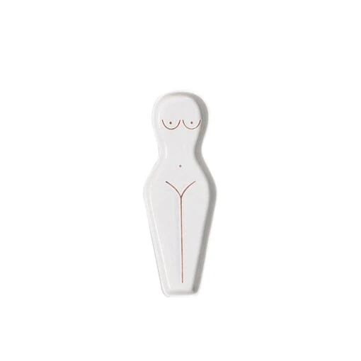 Body Spoon Rest - Brown