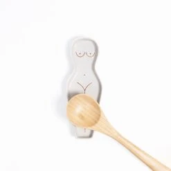 Body Spoon Rest - Brown -Home Decorate Shop Body Spoon Rest Brown.02