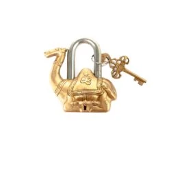 Brass Lock Camel