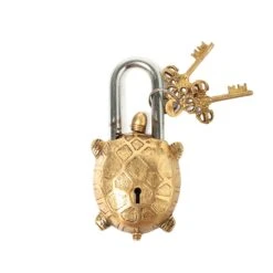 Brass Lock Turtle