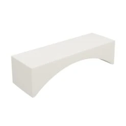 Custom Brooklyn Bench -Home Decorate Shop BrooklynBenchinRosaIvoryWoven.03