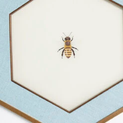 Bumble Bee Hexagon Art - Set Of 5 -Home Decorate Shop BumbleBeeHexagonArt Setof5.04