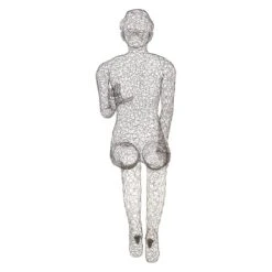 Crazy Wire Lounging Female In Heels -Home Decorate Shop CH64909.04