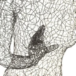 Crazy Wire Lounging Female In Heels -Home Decorate Shop CH64909.05