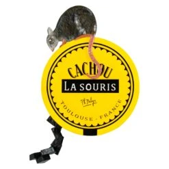 Cachou Mouse Sculpture In Yellow