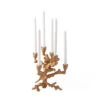 Gold Apple Tree Candle Holder - S