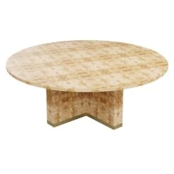 Custom Canton Dining Table -Home Decorate Shop CantonDiningTable.GoldenPecanMappaBurl.03 b07185d8 598b 41a3 9e54 fc0cd8c5110d