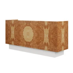 Custom Cash Credenza -Home Decorate Shop CashCredenza.GoldenPecanOliveAsh.03