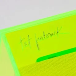 Cassette Tape Petite - Neon Green -Home Decorate Shop CassetteTapePetite NeonGreen.03