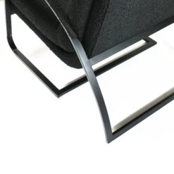 Claude Chair In Black Boucle -Home Decorate Shop ClaudeChairinBlackBoucle.04