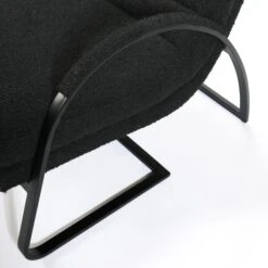Claude Chair In Black Boucle -Home Decorate Shop ClaudeChairinBlackBoucle.08