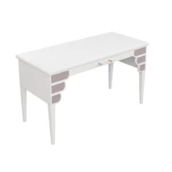 Custom Clementine Desk -Home Decorate Shop ClementineDeskinCatherineGrasscloth.04