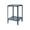 Clover Bar Cart In Dark Blue