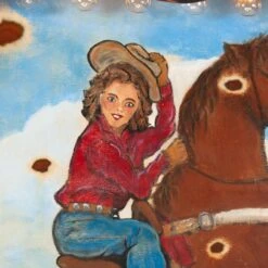 Cowgirl Bar Sign -Home Decorate Shop Cowgirl 20Bar 20Sign.03