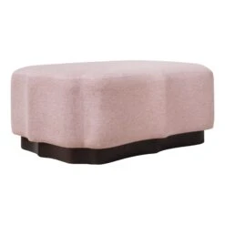 Cruz Ottoman In Mauve Tweed -Home Decorate Shop CruzOttomaninMauveTweed.02 2