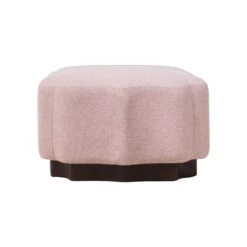 Cruz Ottoman In Mauve Tweed -Home Decorate Shop CruzOttomaninMauveTweed.03 2