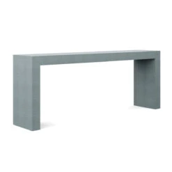 Custom Savannah Console Table -Home Decorate Shop CustomSavannahGrassclothConsoleTableMatrix.JamesGrasscloth.01