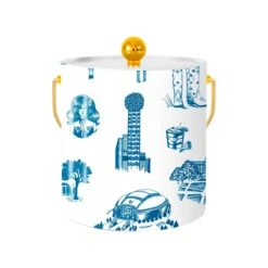 Dallas Toile Ice Bucket