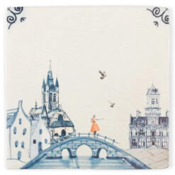 Delft Blue Tile