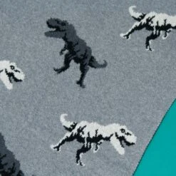 Dino Baby Throw - Grey -Home Decorate Shop Dino 20Baby 20Throw 20 20Grey.03