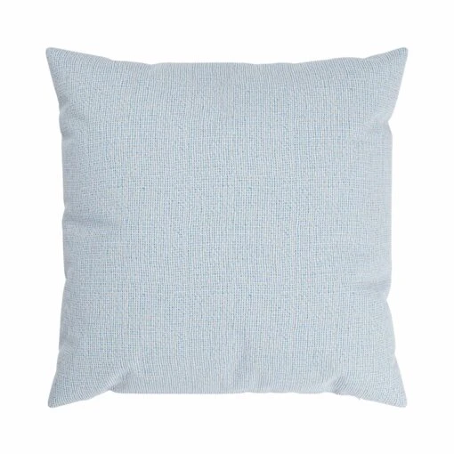 Dobby Sky Blue Linen Pillow