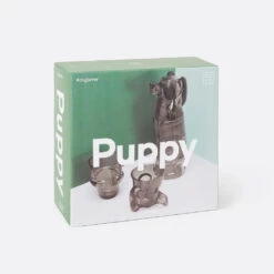 Dog Brown Stackable Glasses -Home Decorate Shop DogBrownStackableGlasses.04