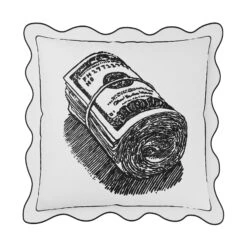 Dolla Toile Pillow Cover