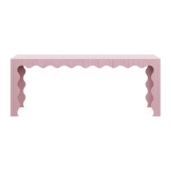 Custom Elizalde Console Table -Home Decorate Shop ElizaldeConsoleTable.GeorgianaGrasscloth.01