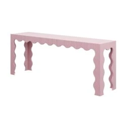 Custom Elizalde Console Table -Home Decorate Shop ElizaldeConsoleTable.GeorgianaGrasscloth.02