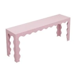 Custom Elizalde Console Table -Home Decorate Shop ElizaldeConsoleTable.GeorgianaGrasscloth.03