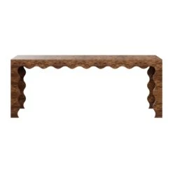 Custom Elizalde Console Table -Home Decorate Shop ElizaldeConsoleTable.ProvincialOliveAsh.01