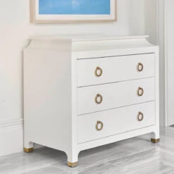 Espionage Chest Large In White Lacquer -Home Decorate Shop Espionage 20Chest 20In 20White 20Lacquer.02