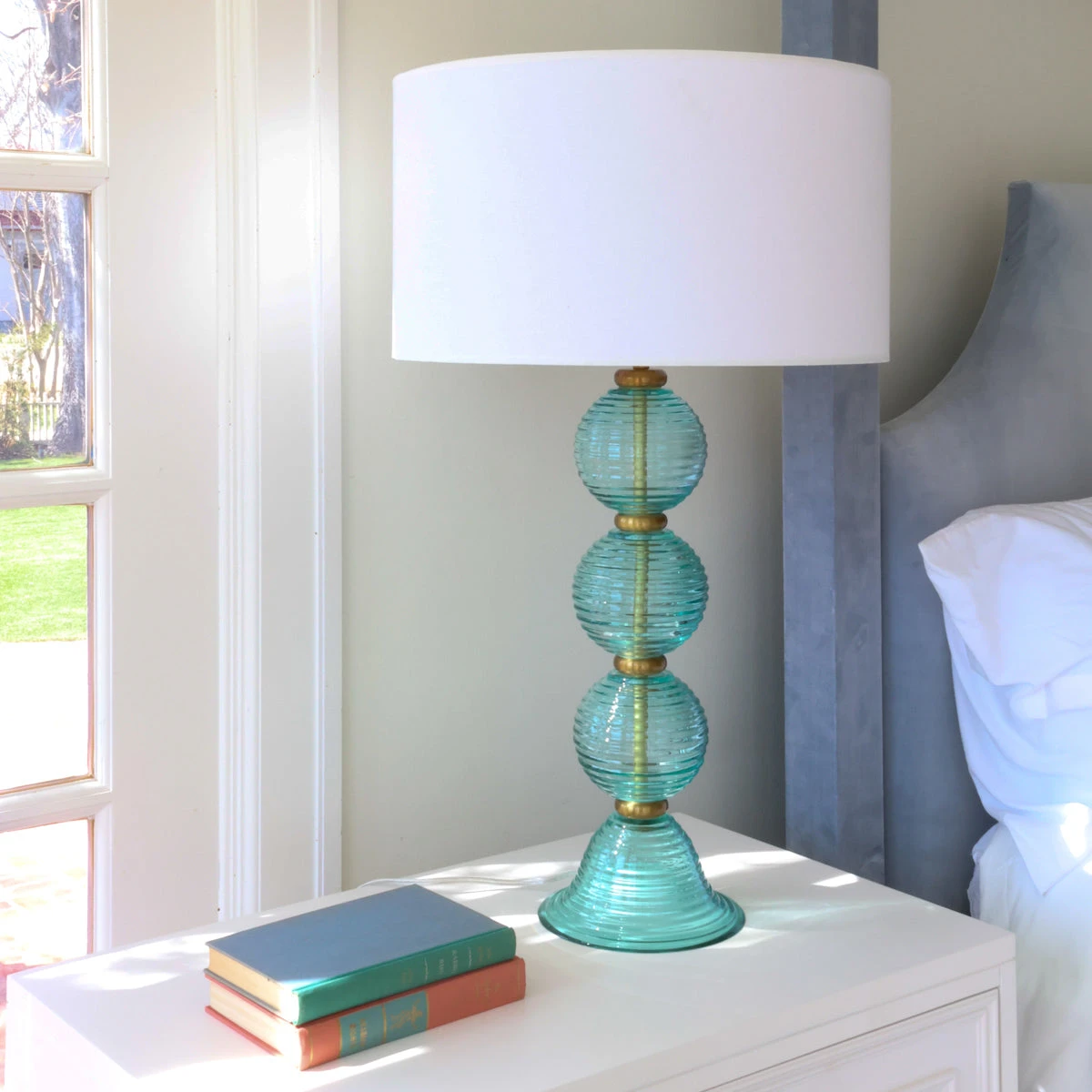 Essex Lamp In Blue 2 Essex Lamp In Blue - Image 2