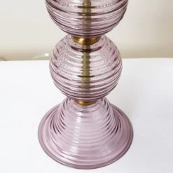 Essex Lamp In Purple - White Shade 5 Essex Lamp In Purple - White Shade -Home Decorate Shop EssexLampinPurple WhiteShade.03